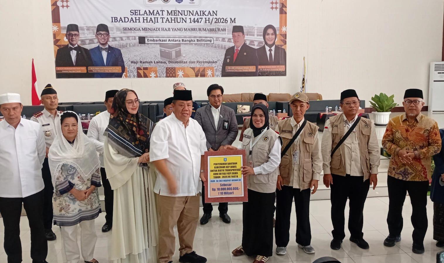 ​Sinergi Pemprov dan DPRD Babel Sukseskan Pelepasan Perdana Haji 2026
