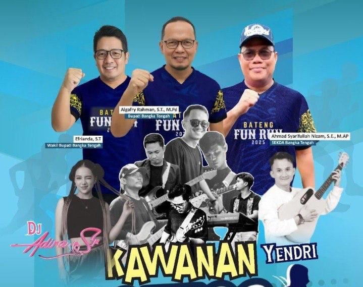 Bateng Fun Run 5K 2025 Digelar Pekan Depan, Perdana Dimasa Kepemimpinan Algafry Rahman