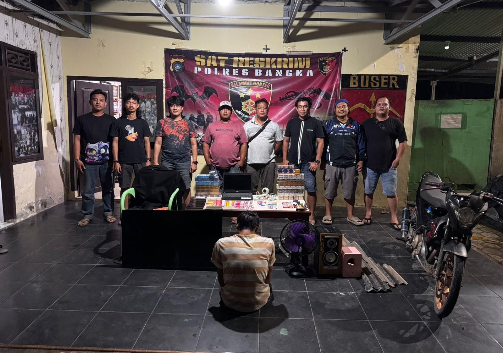 Spesialis Bobol Konter di 8 Lokasi Diringkus Tim Kelambit 