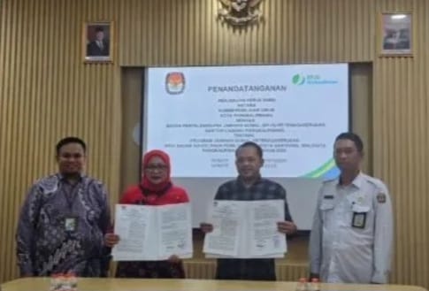 3.143 Petugas Pilkada Ulang Kota Pangkalpinang Terlindungi BPJS Ketenagakerjaan