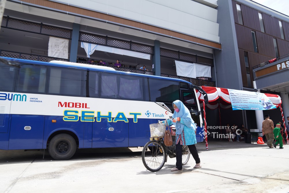 Layani Masyarakat hingga ke Dusun, Mobil Sehat PT Timah Terus Bergerak Hadirkan Pelayanan Kesehatan Gratis
