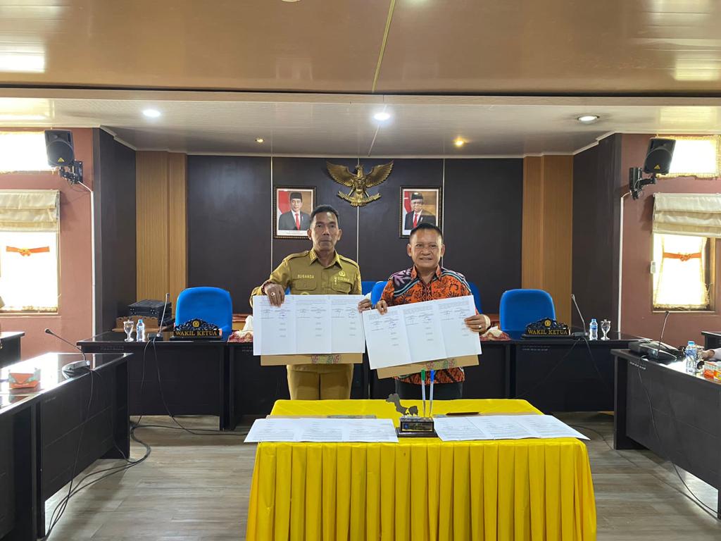 Pemerintah Provinsi & DPRD Kepulauan Bangka Belitung Tanda Tangani KUA - PPAS Tahun Anggaran 2024