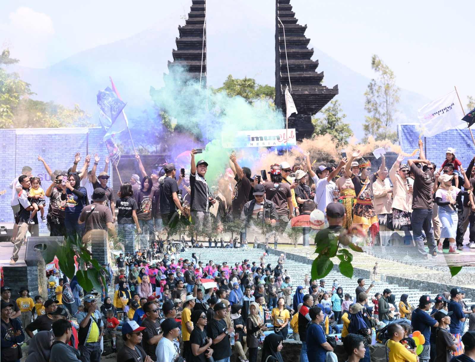 Ratusan Suzuki Karimun Padati Taman Candra Wilwatikta Pasuruan, Jamnas KCI Meriah