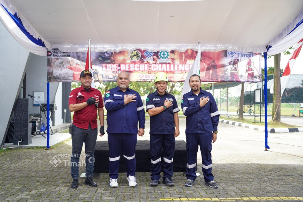 Semarak Peringatan Bulan K3 Nasional, PT Timah Tbk Gelar Timah Fire Rescue Challenge