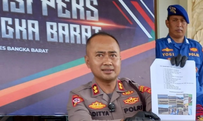 Polres Bangka Barat Petakan Lokasi Rawan Karhutla