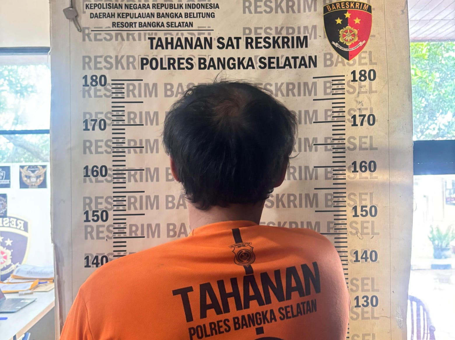 Polres Basel Berhasil Tangkap Pencuri Kabel di Alun Alun Habang 