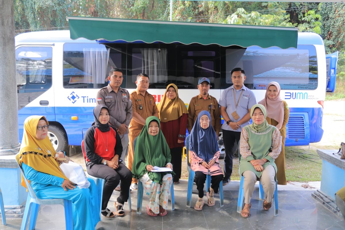 Dinanti Warga, Unit Kesehatan Keliling PT Timah Berikan Pelayanan Kesehatan Gratis di Desa Teluk Radang