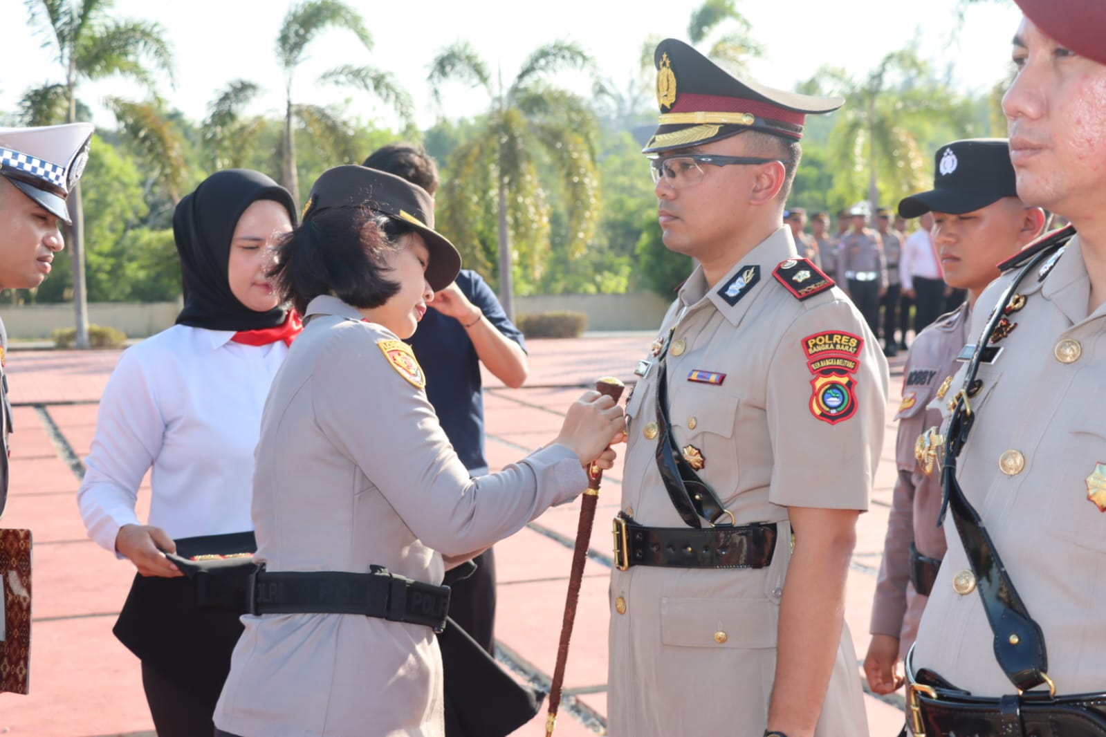 Wakapolres, 2 Kapolsek Dan 1 Kasat Polres Bangka Barat Berganti