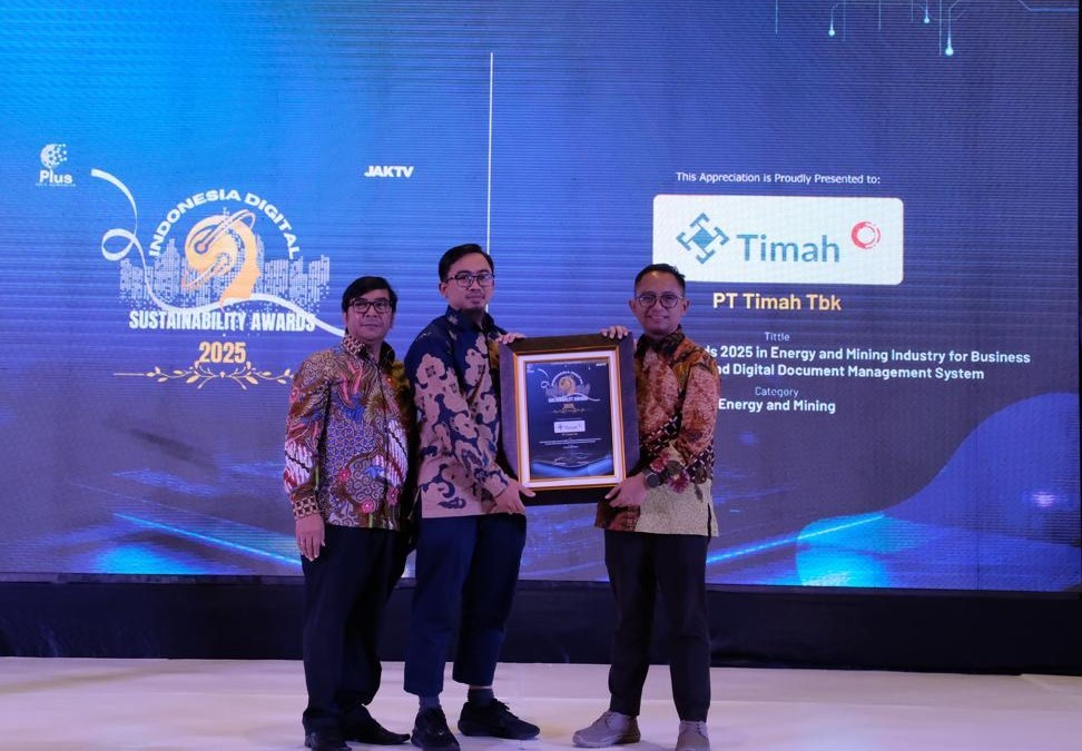 PT Timah Raih Penghargaan Digital Sustainability Awards 2025