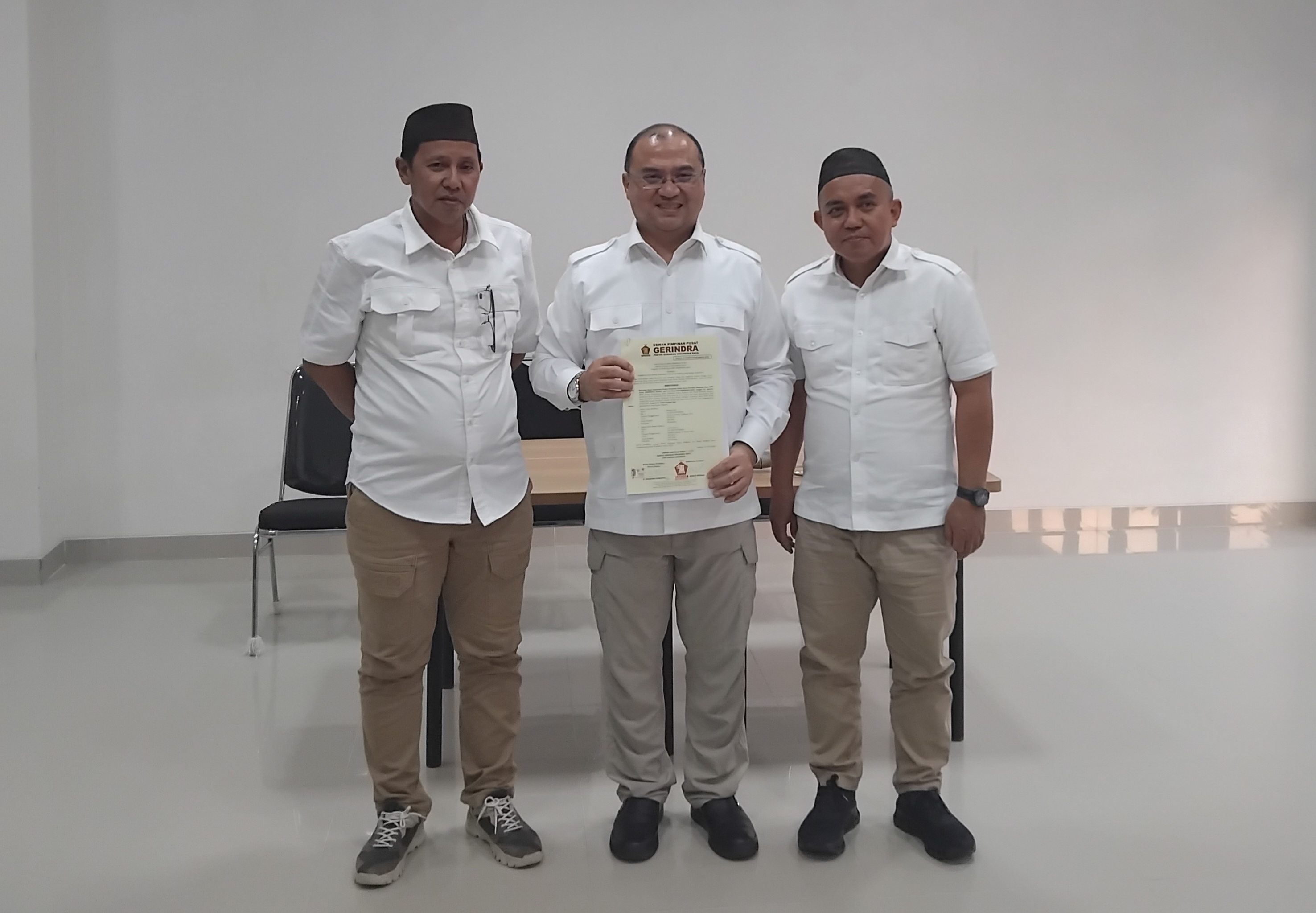 Kejutan! Diusung Gerindra, Molen Kembali dengan Politisi Demokrat Zeki Yamani