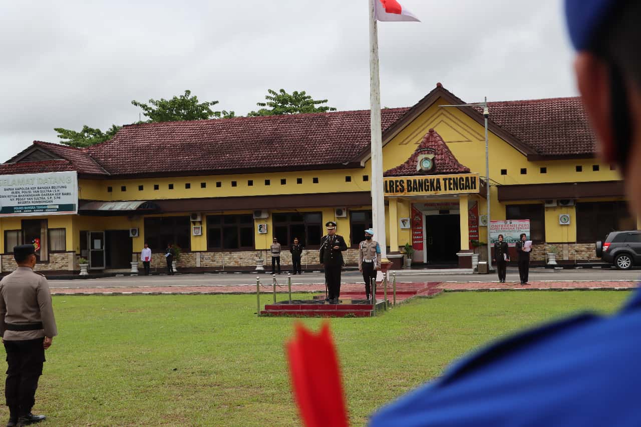 Gelar Upacara Peringatan Hari Ibu  Kapolres Bateng Ingatkan Pentingnya Peran Perempuan