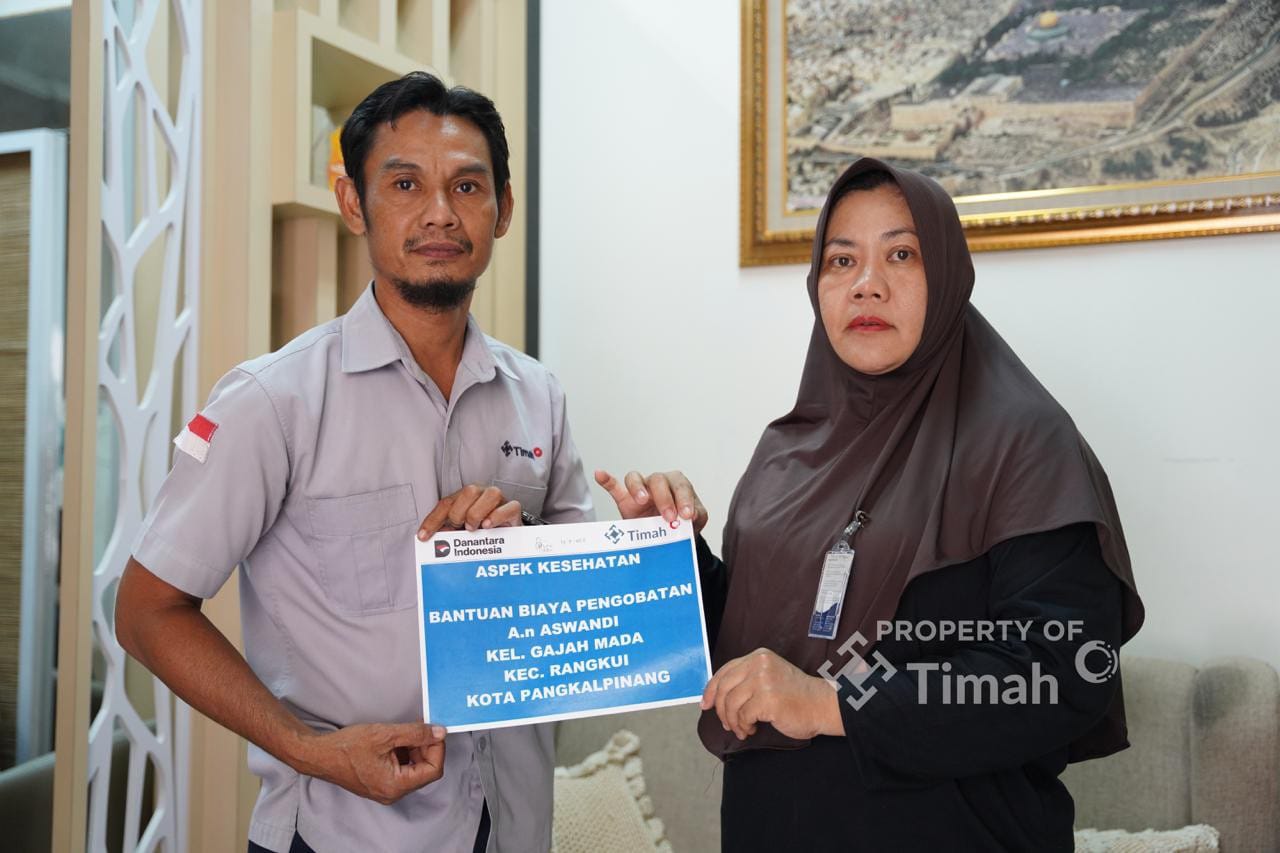 Empat Tahun Berjuang Melawan Kanker, Aswandi Dapat Uluran Bantuan PT Timah