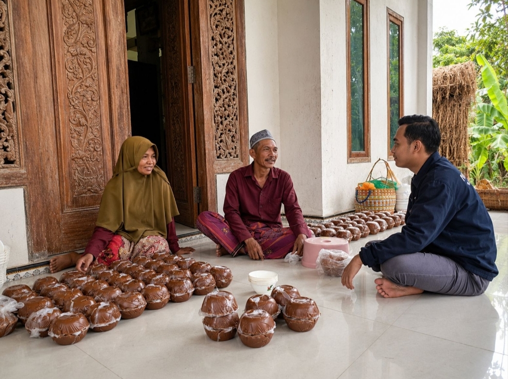 Dua Dekade Perjuangan Rosidah Membesarkan Usaha Gula Merah dan Berkembang Berkat KUR BRI