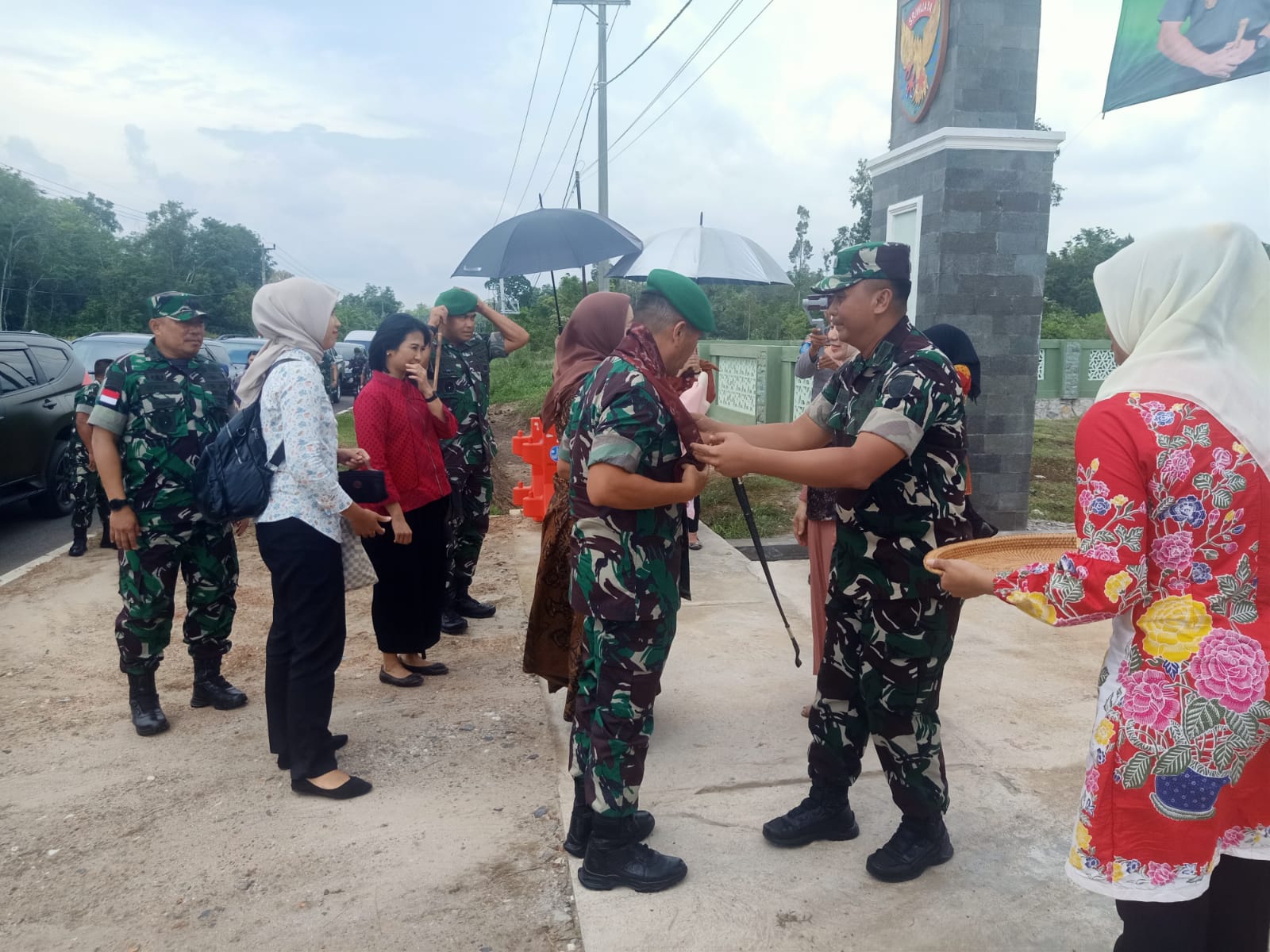 Pangdam II/Swj Kunjungi Makodim 0432/Basel, Ini Pesannya Untuk Prajurit 