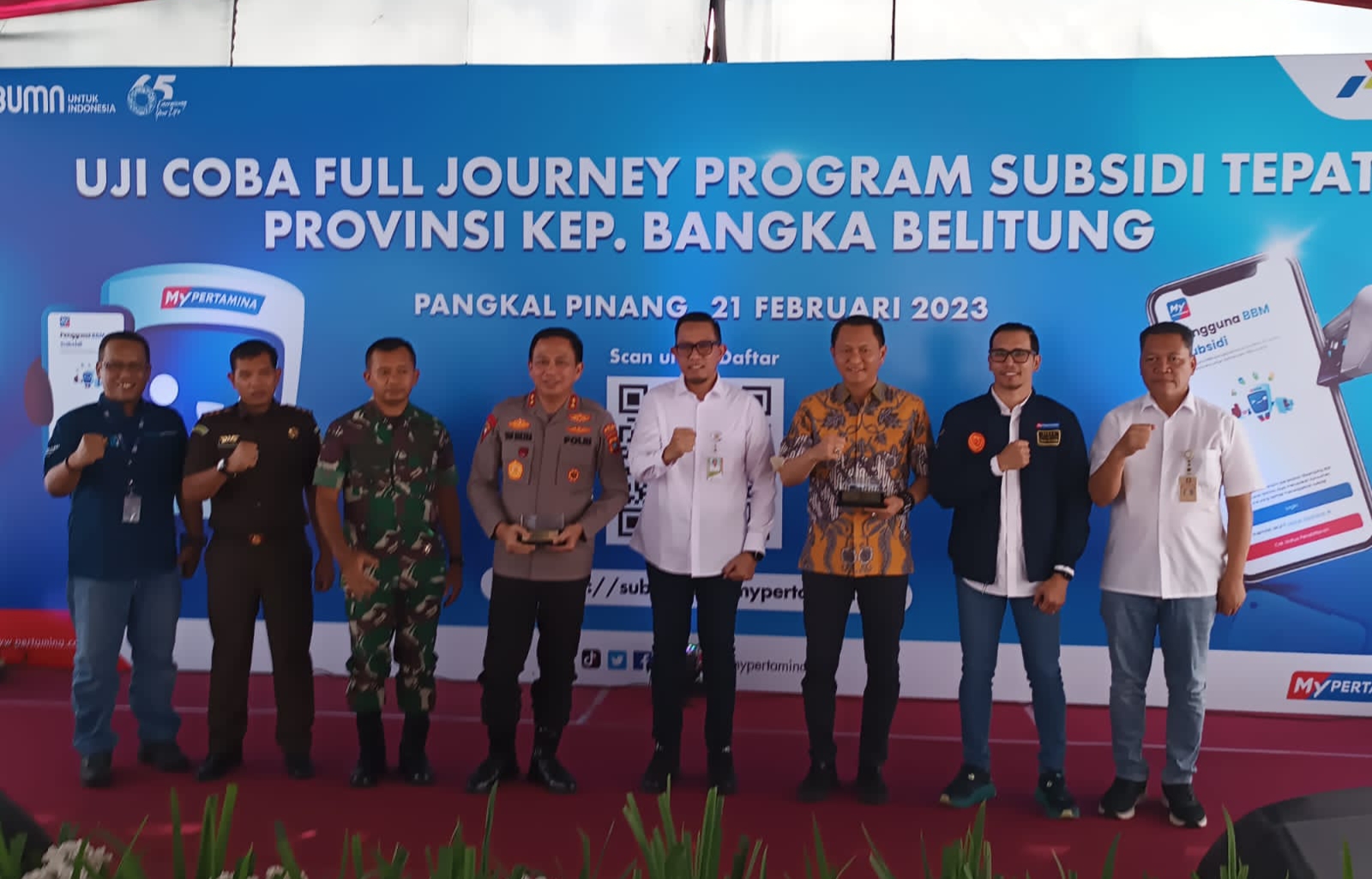 Pertamina Patra Niaga Regional Sumbagsel Uji Coba Full Cycle Subsidi Tepat di Babel