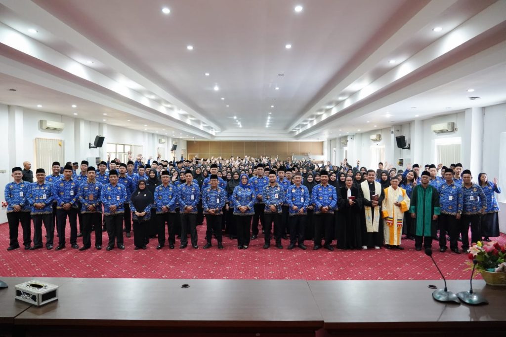 Ratusan PPPK dan Pejabat Fungsional Pemkot Ambil Sumpah Jabatan