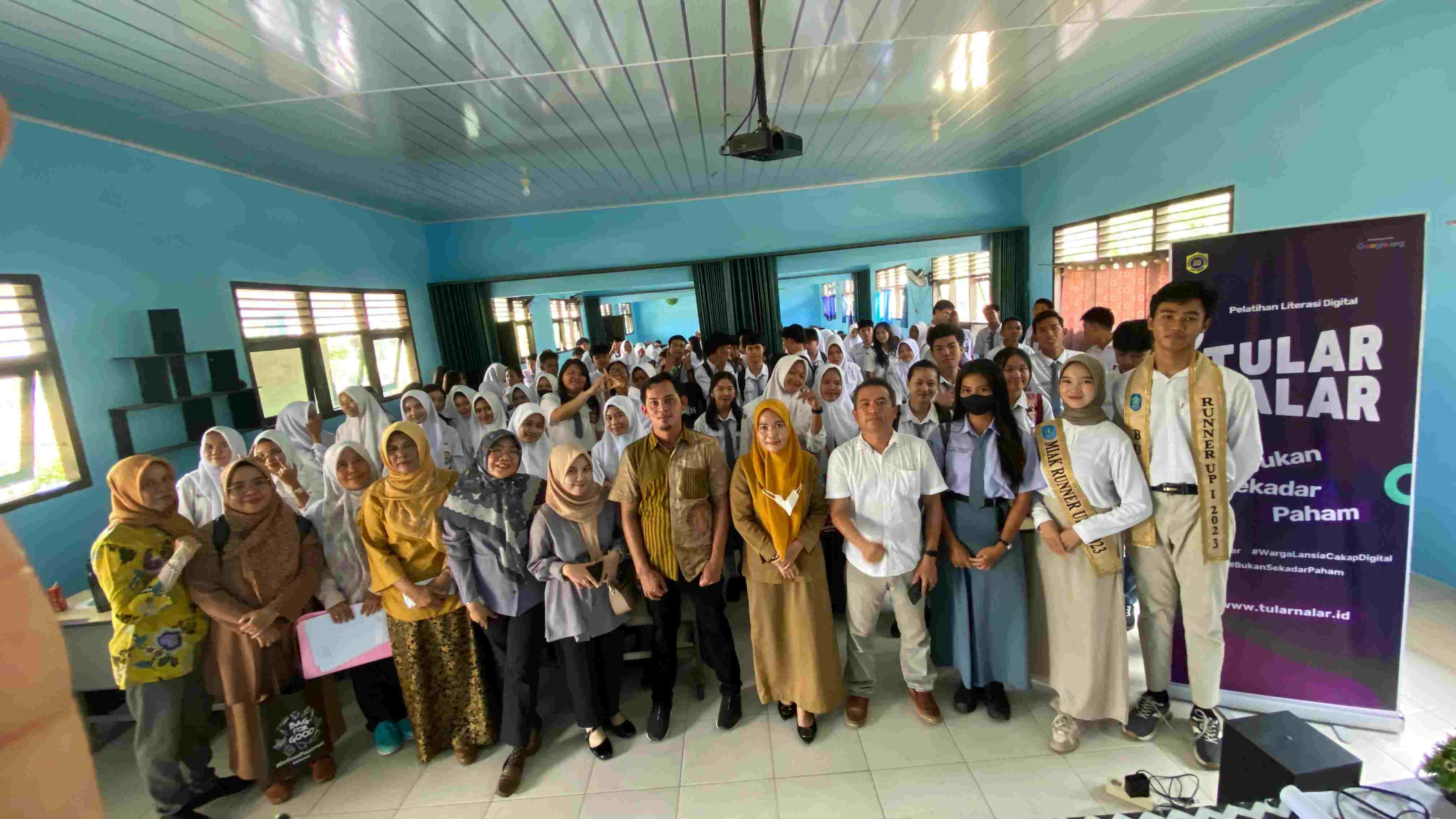 Sekolah Kebangsaan Tular Nalar & Mafindo Babel Bekali Pemilih Penginderaan Hoaks