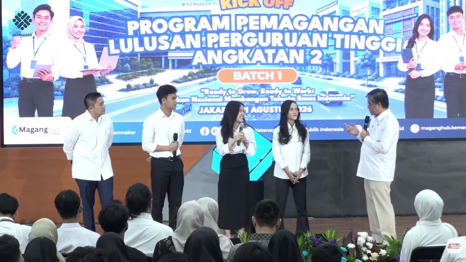 Kanwil Kemenkum Babel Ikuti Kick Off dan Orientasi Program Magang Nasional Batch 1 Angkatan 2 Tahun 2026