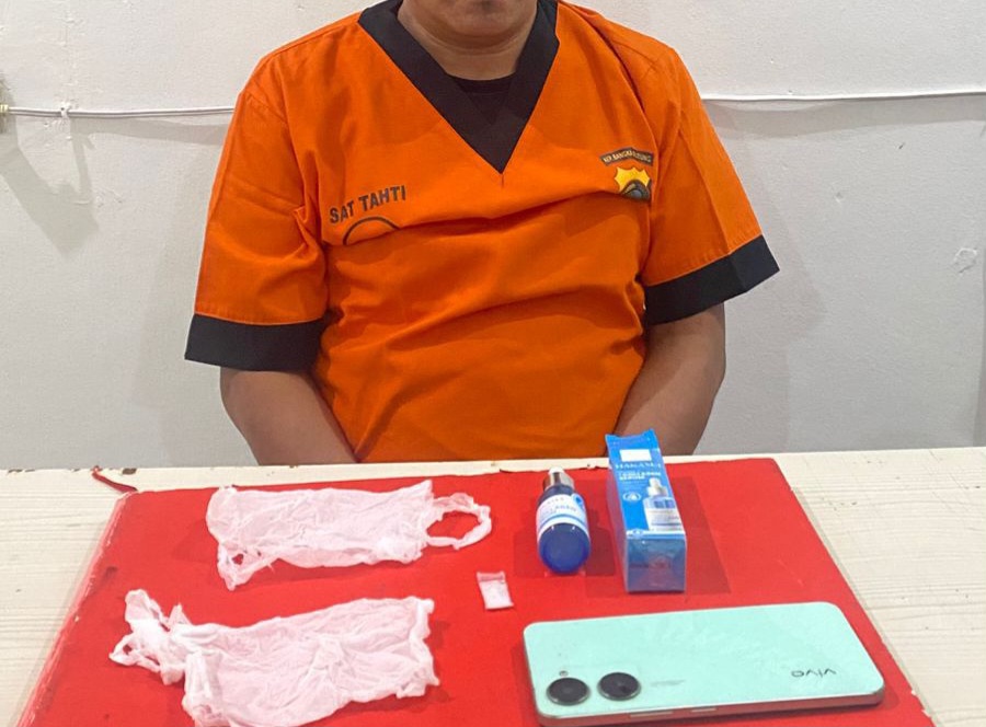 Sudarsono Si Pecatan Polisi di Pangkalpinang Kembali Ditangkap Gegara Edar Sabu