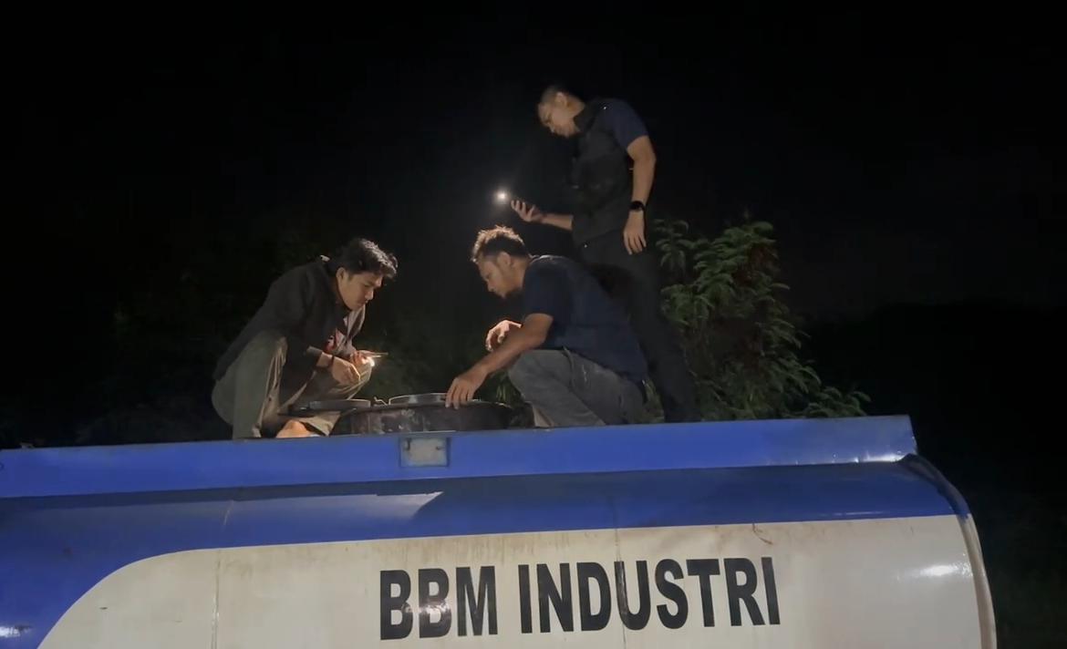 Ditpolairud Polda Babel Bongkar Penyelewengan BBM Subsidi Di Belitung