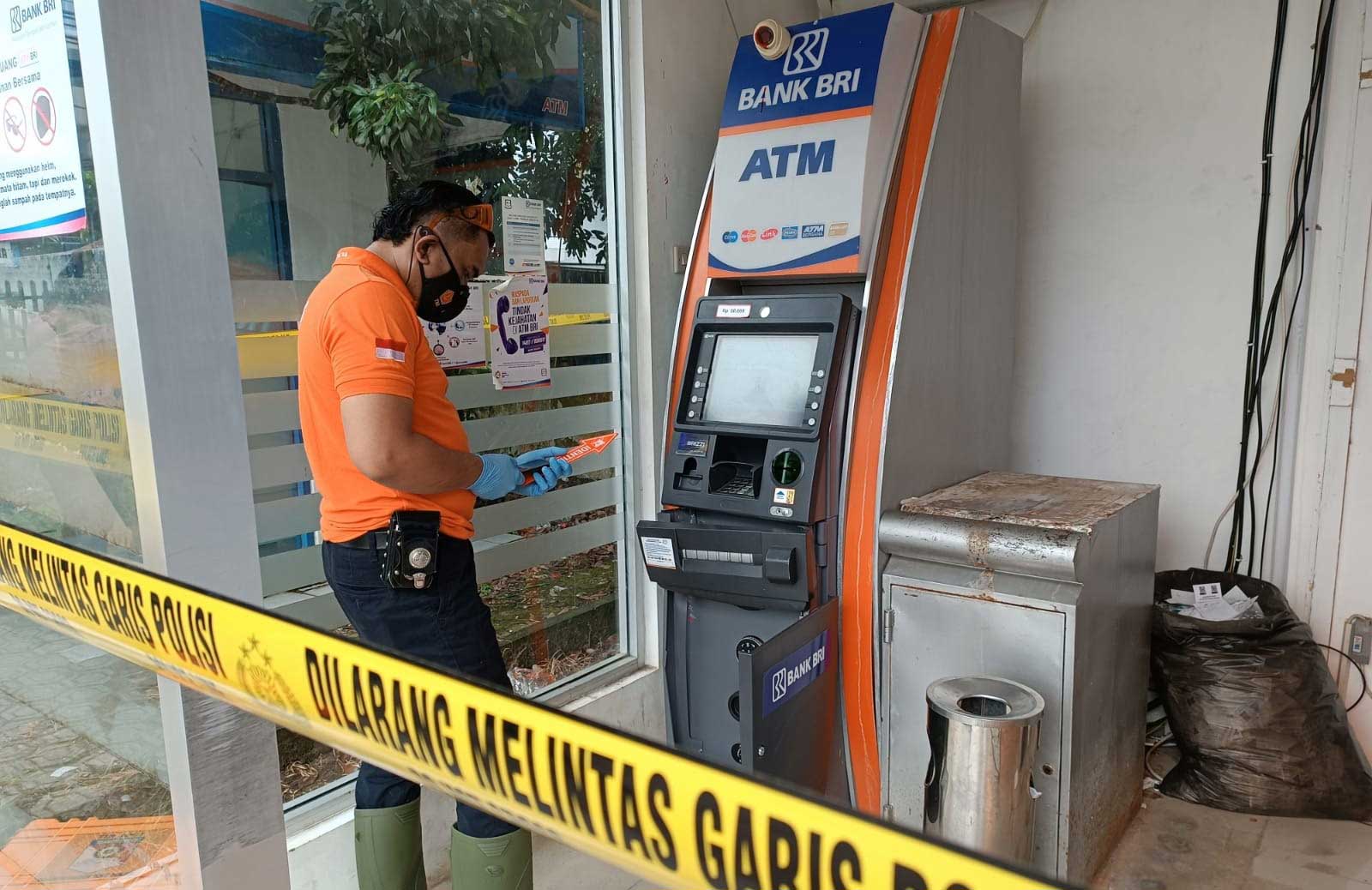 ATM BRI di RSUD Depati Hamzah Pangkalpinang Dibobol Maling