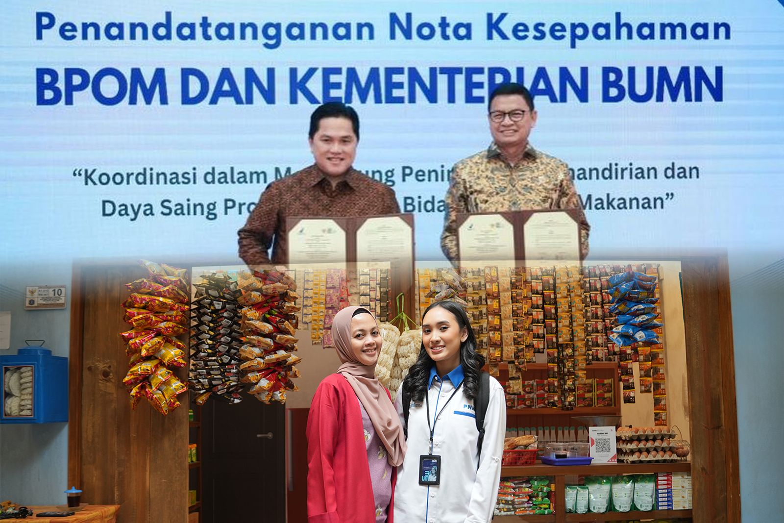 Menteri BUMN dan PNM Dukung Percepatan Pertumbuhan  UMKM Bersama BPOM