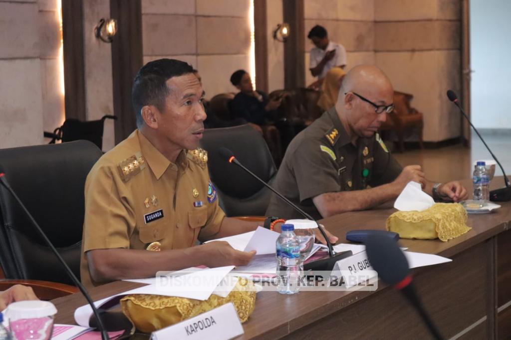 Pj Gubernur Suganda: Perayaan HUT RI ke 78 & Kampanye Sukseskan Pemilu 2024 Harus jadi Satu Rangkaian Kegiatan