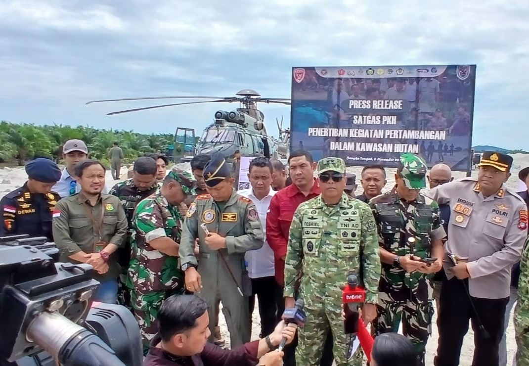 4 Tersangka Perkara Tambang Ilegal Hutan Nadi dan Sarang Ikan Segera Sidang
