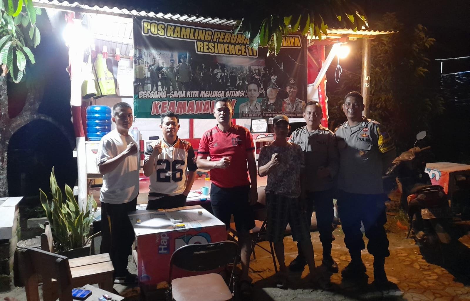 Satbinmas Polresta Pangkalpinang Bersama Warga Aktif Revitalisasi Satkamling, Antisipasi Kejahatan Malam Hari