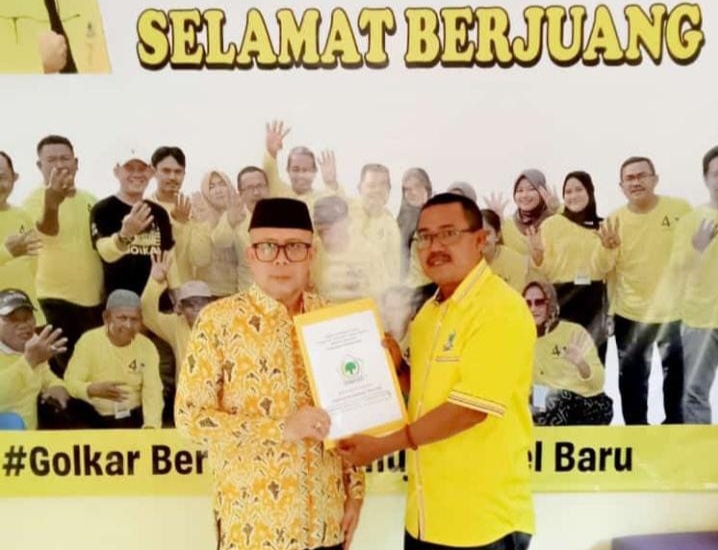 Serahkan Formulir Cakada di 2 Parpol, Besok Mantan Sekda Basel Diundang ke Gerindra Babel 