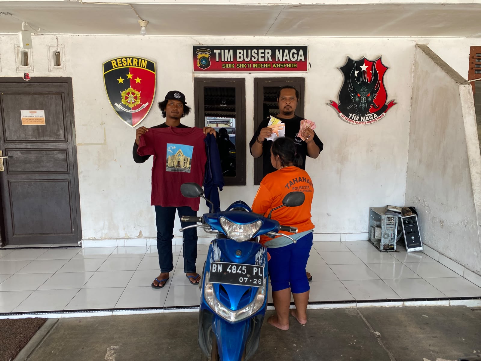 Pembantu Curi Emas Majikan, Buser Naga Tangkap Pelaku Sehari Setelah Dilaporkan