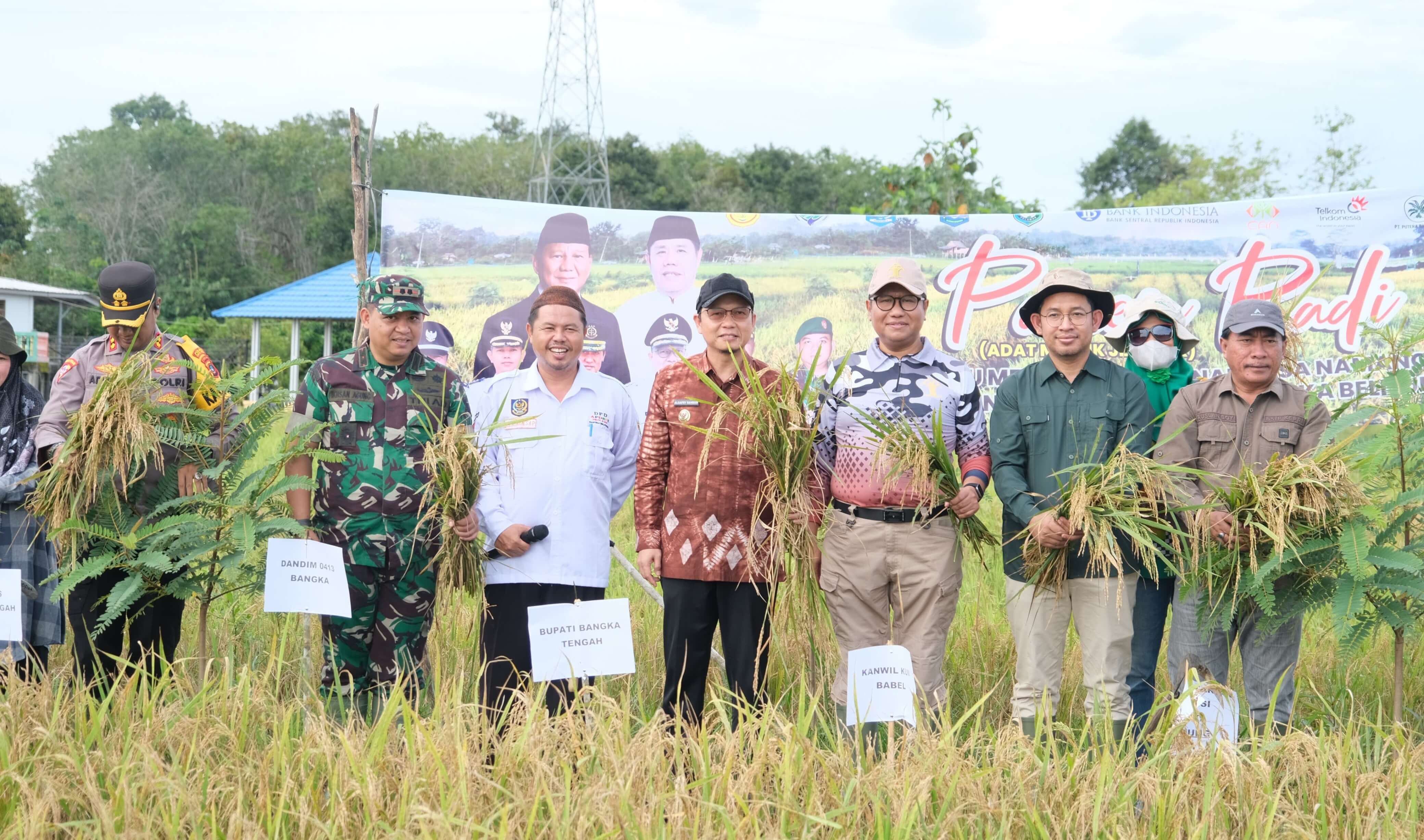 Kadivyankum Kemenkum Babel Hadiri Murok Jerami Di Desa Namang