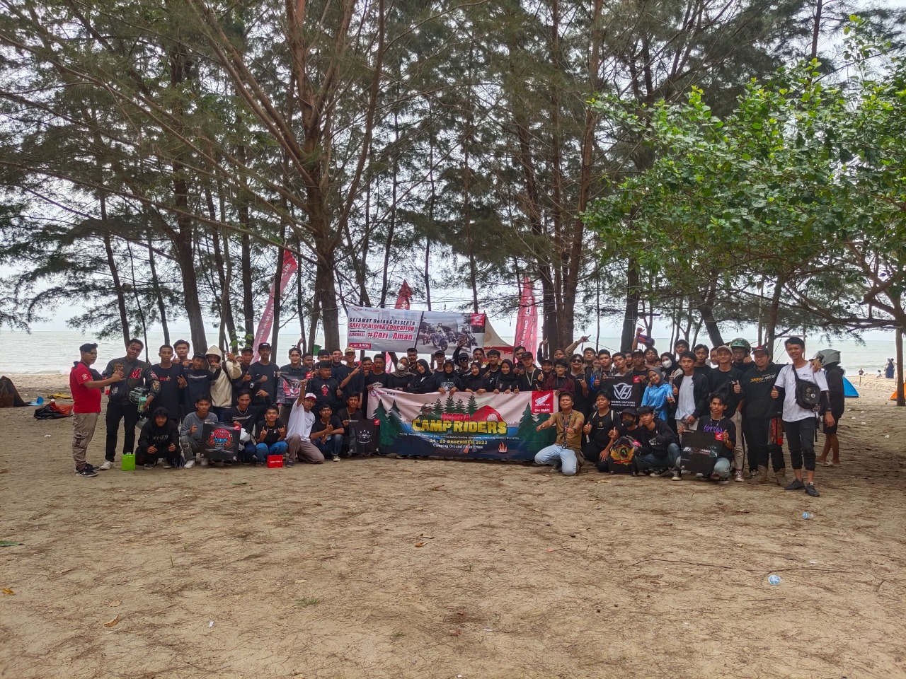 IMHB Gelar Honda Camp Riders Tepi Pantai Tikus emas