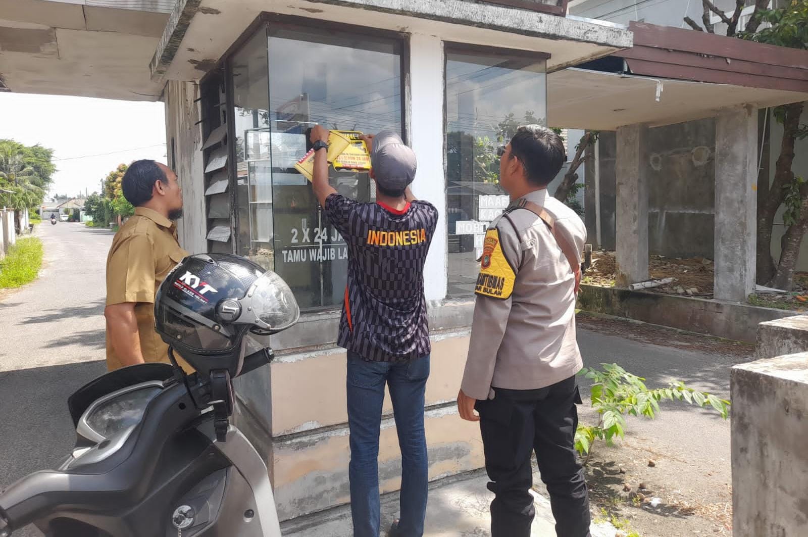 Cegah dan Persempit Ruang Gerak Pelaku Kejahatan, Polsek Bukit Intan Dorong Warga Pasang CCTV dan Alarm 