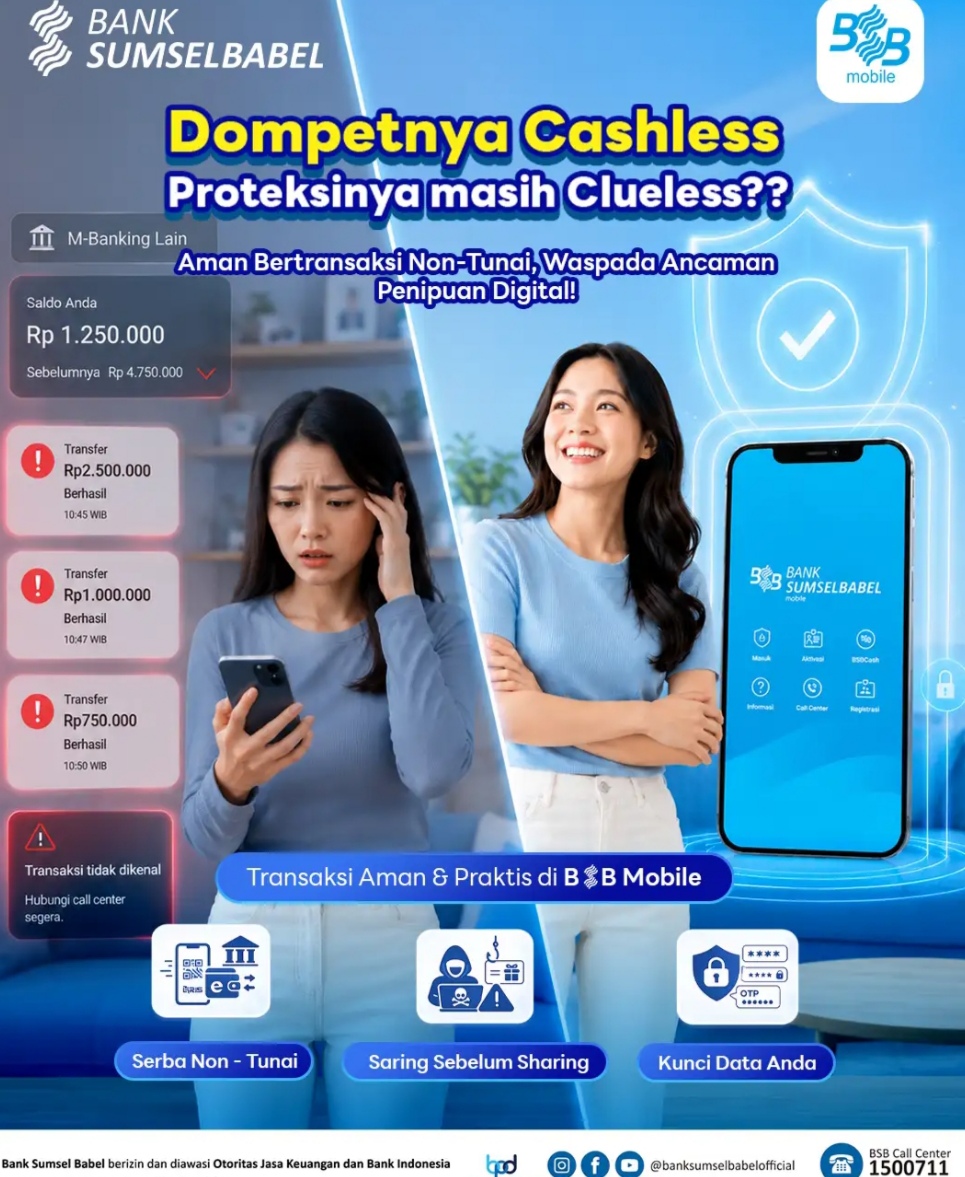 Transaksi Aman & Praktis dengan BSB Mobile!