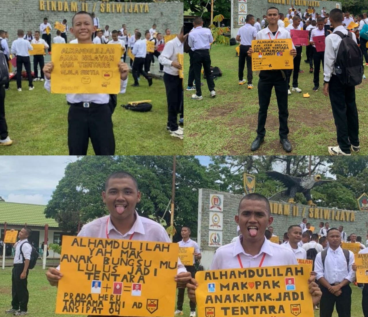 Membanggakan, 4 Pemuda Tanjung Ketapang Toboali Lolos Test TNI AD