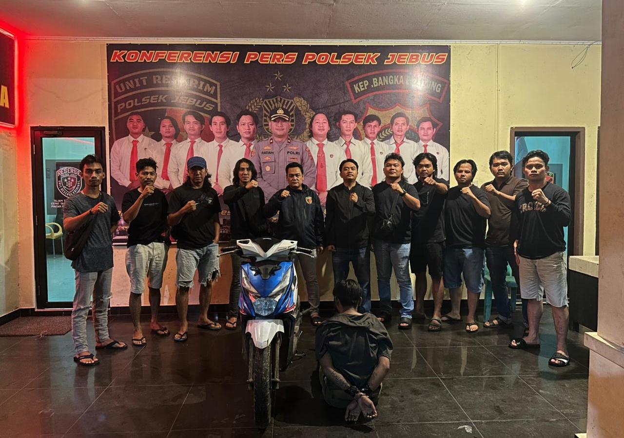 Spesialis Curanmor Disikat Polres Bangka Barat