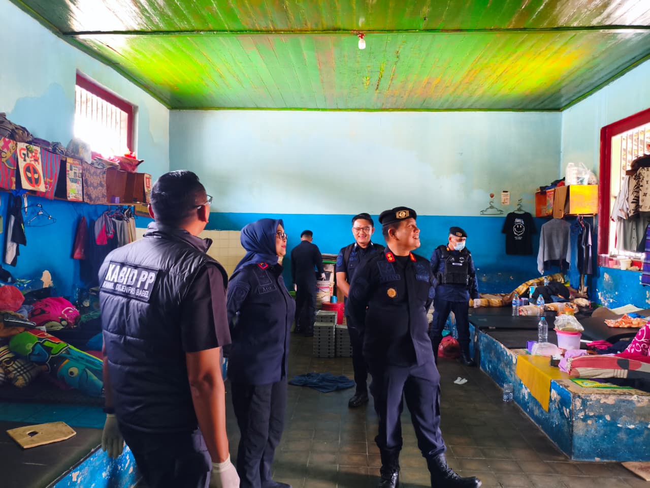 Usai Idul Adha, Kakanwil Pemasyarakatan Razia Rutan Muntok