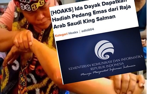 Ida Dayak Bantah Obati Pangeran Arab dan Temu Jokowi