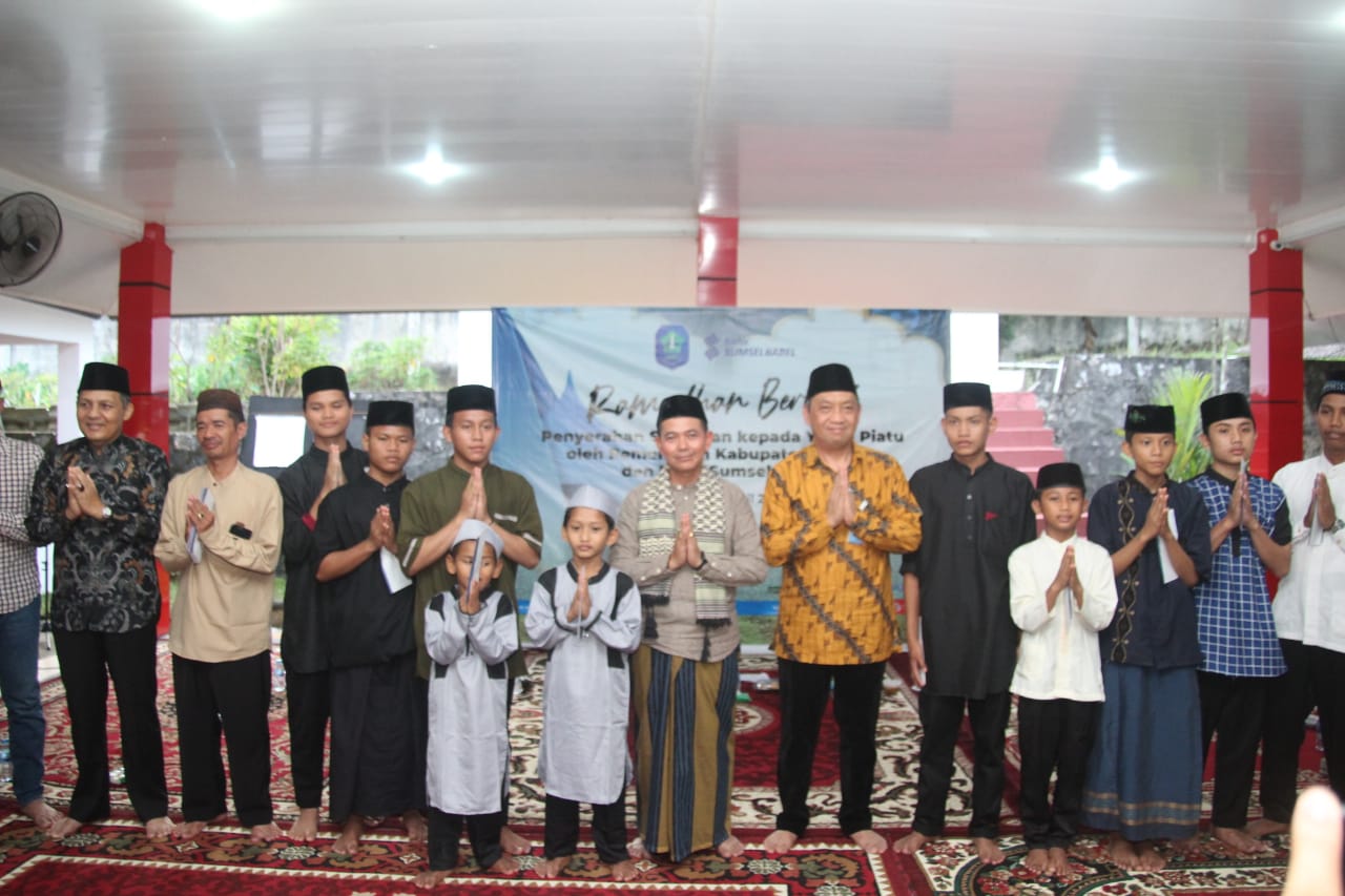 Ramadan Berbagi, BSB dan Bupati Bangka Santuni Anak Yatim