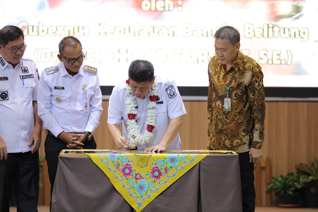 Gedung Baru SMA Keluarga Universal Belitung Diresmikan