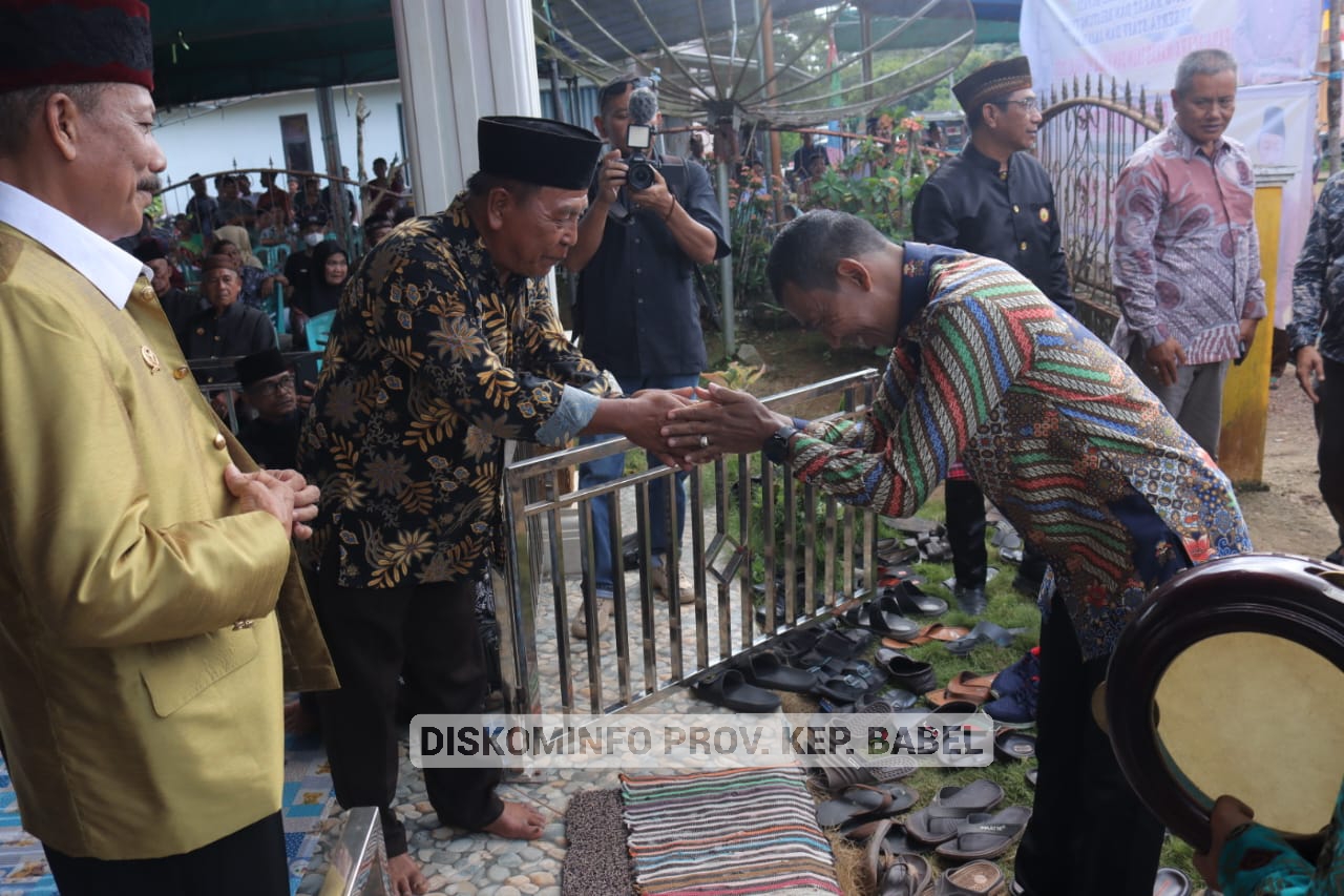 Hadiri Maras Taun Belitong, Pj Gubernur Sebut FKAB Garda Terdepan Jaga Kerukunan Masyarakat 