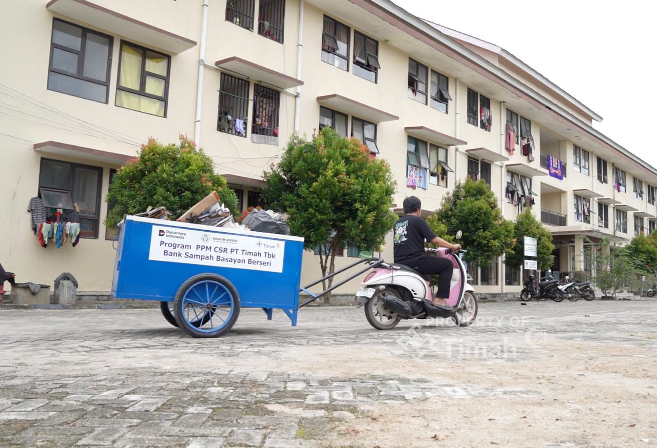 PT Timah Tbk Dukung Bank Sampah Kelola Sampah Berkelanjutan di Wilayah Operasional