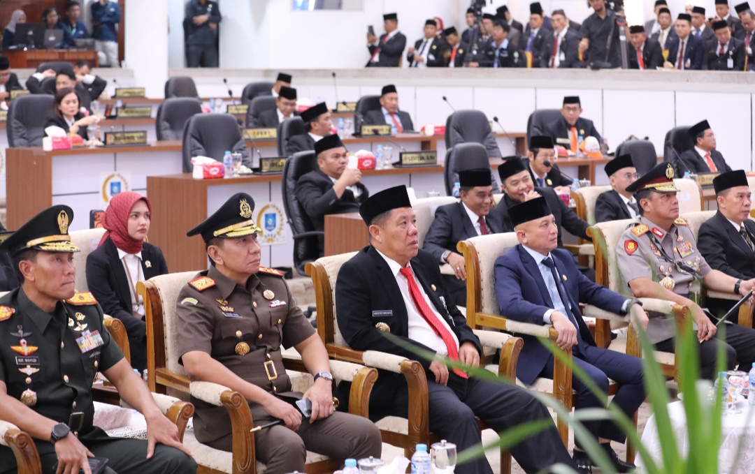 Gubernur Hidayat Arsani Hadiri Rapat Paripurna Mendengarkan Pidato Kenegaraan Presiden RI