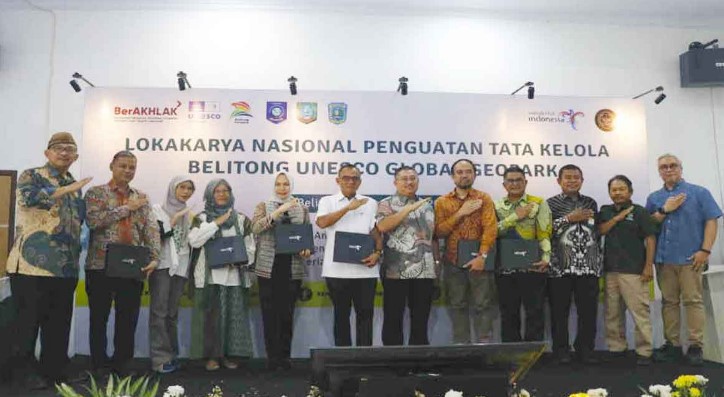 9 Langkah Strategis Pemkab Belitung Benahi Geopark Menuju Green Card UNESCO