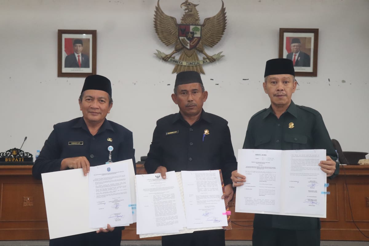 Raih Predikat WTP dari BPK, DPRD  Sahkan Raperda LPj APBD Bangka 2023 menjadi Perda