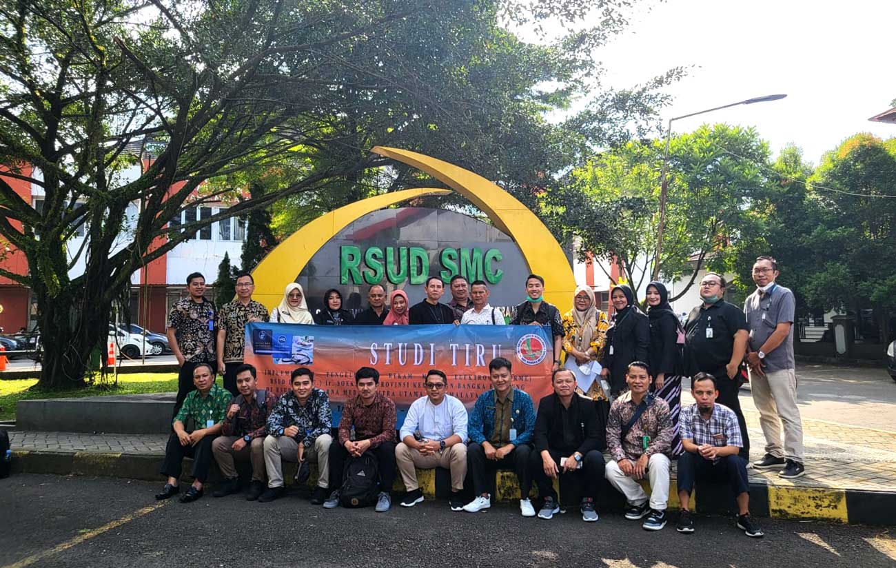 RSUD Soekarno Babel Studi Tiru Implementasi Pengelolaan Rekam Medis Elektronik ke RSUD Singaparna Medika Citra