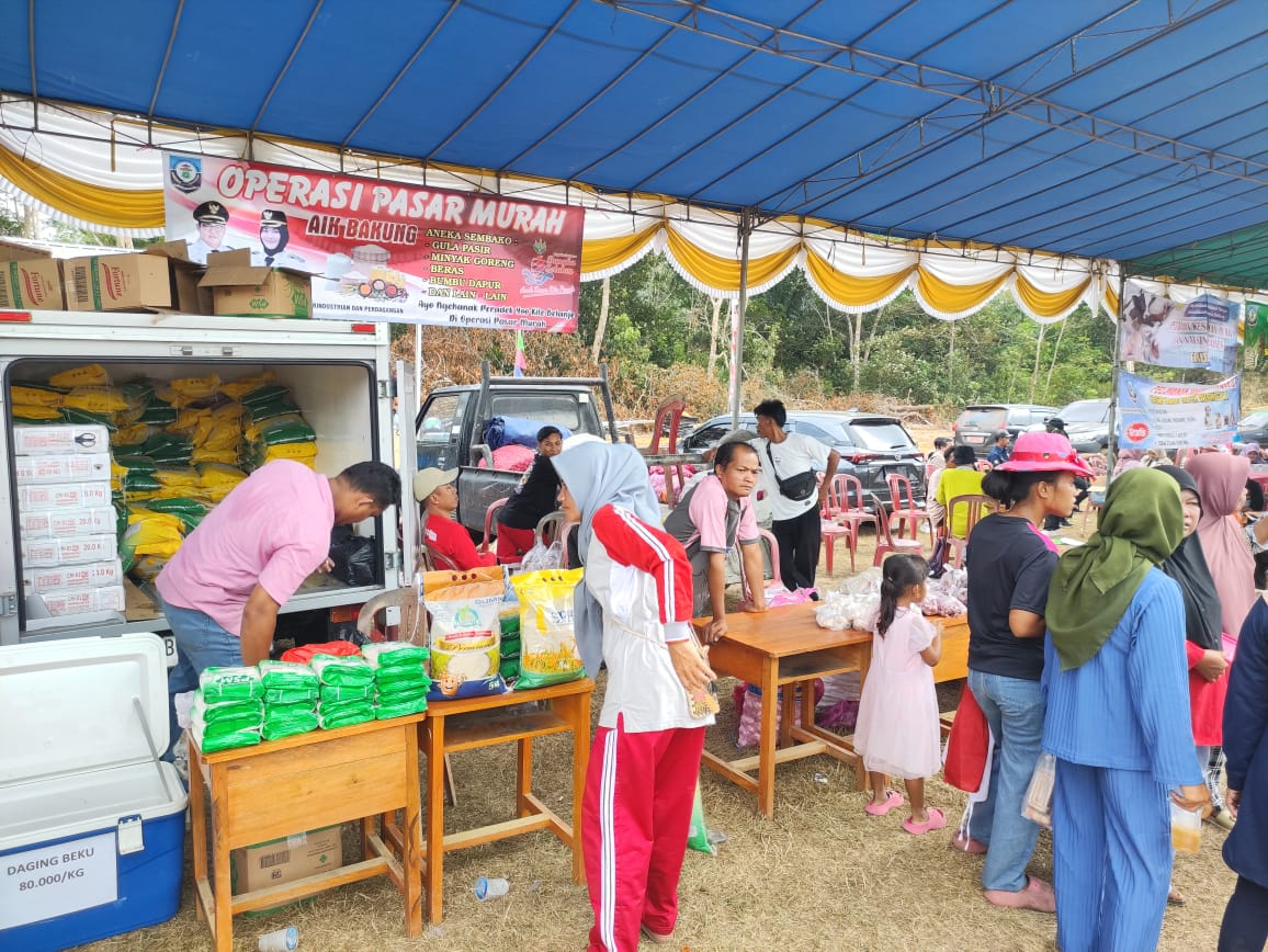 Kolaborasi Aik Bakung dan Gule Kabung, Ada Sembako Murah Untuk Masyarakat