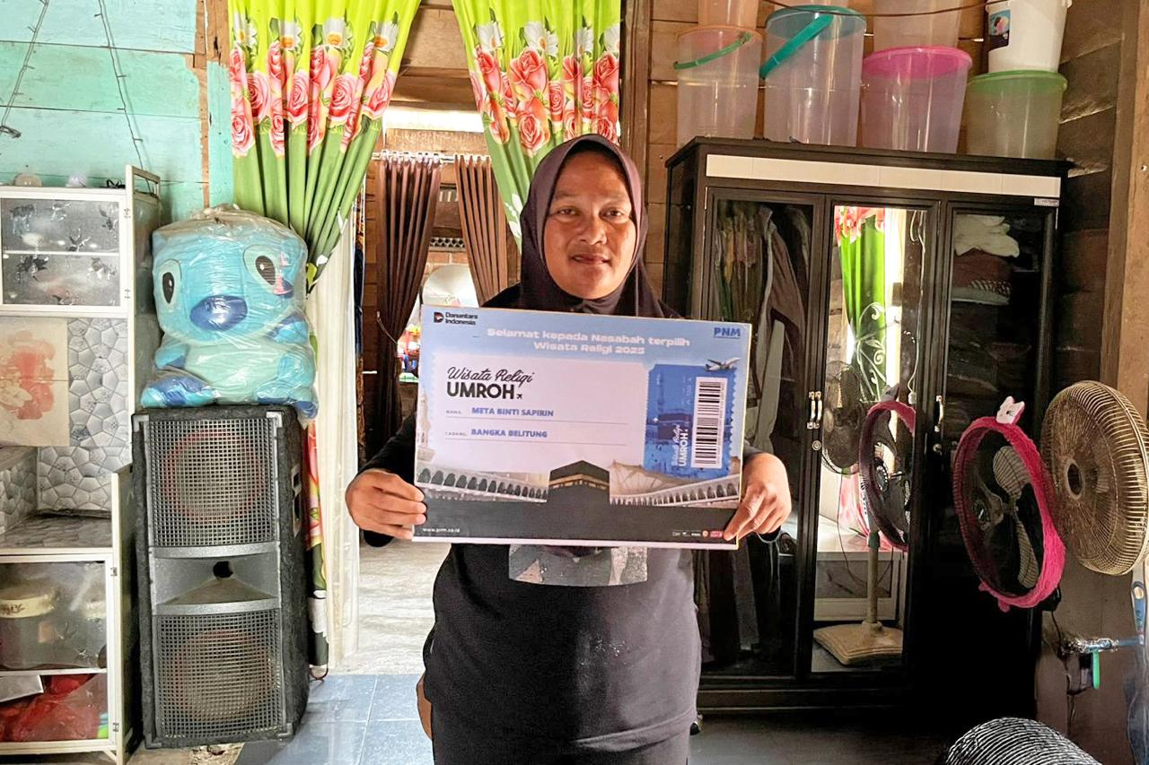 Cerita Penjual Terasi Terbang ke Tanah Suci Bersama PNM 