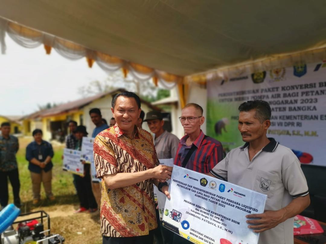 Dapat Bantuan Mesin Robin dari Bambang Patijaya, Petani: Berkebun Jadi Gampang & Hemat